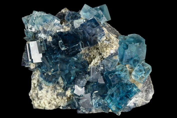 Fantastic, Colorful Fluorite Crystal Cluster - China #125318